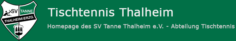 Tischtennis Thalheim